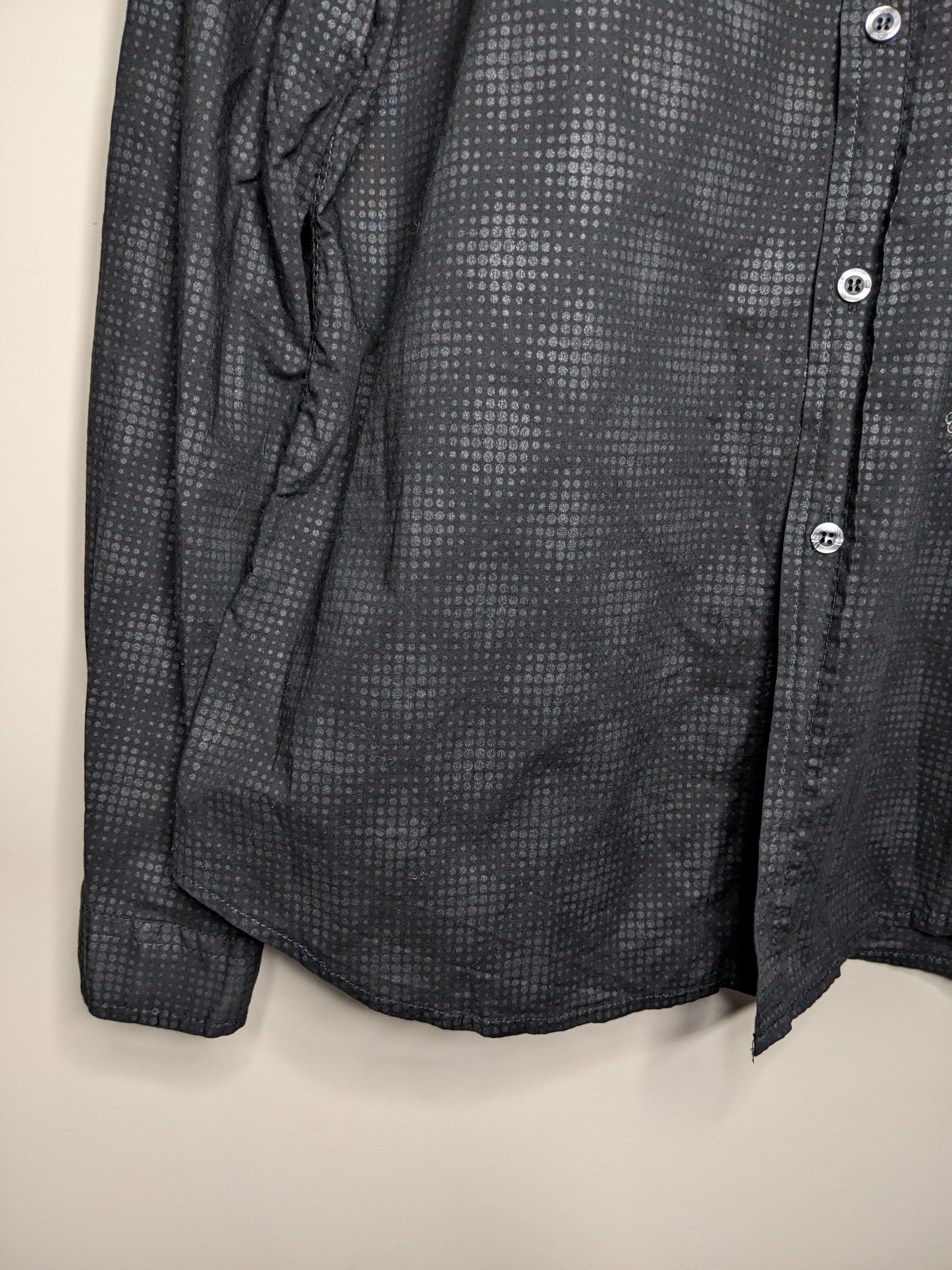 Energie VINTAGE Energie Button Up Shirt Geometric Black Large 90s Size US L / EU 52-54 / 3 - 5 Thumbnail