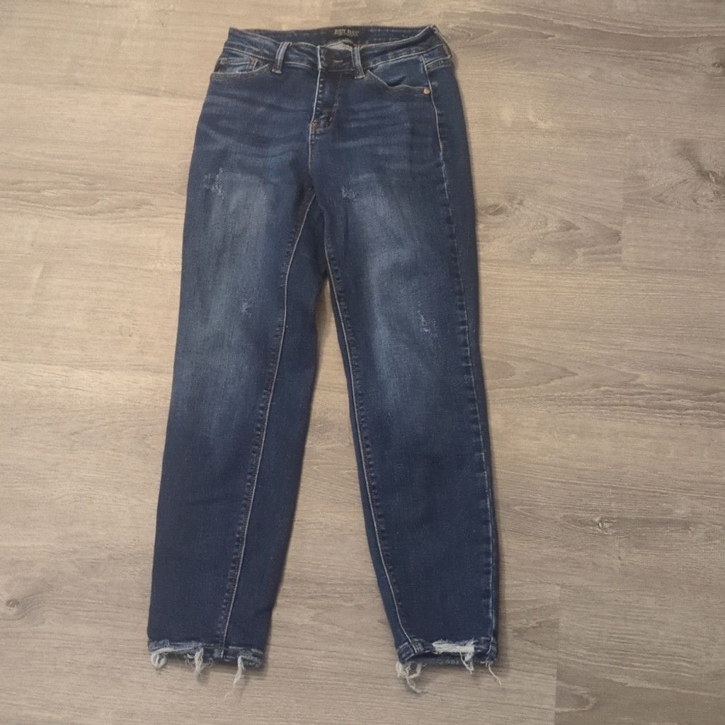 Judy Blue Judy blue slim fit distressed jeans size 0/24 Size 25" / US 0 / IT 36 - 1 Thumbnail