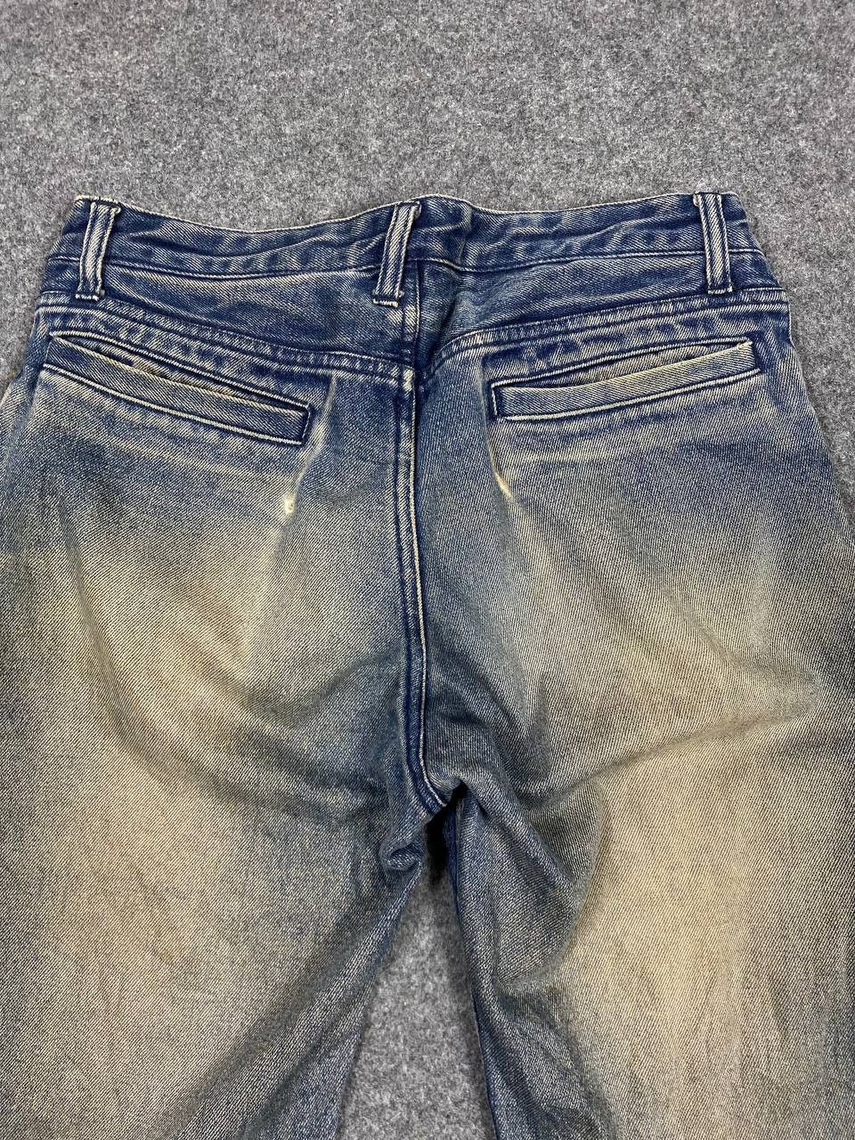 PPFM vintage 90s ppfm bondage style distressed flare denim Size US 32 / EU 48 - 3 Thumbnail
