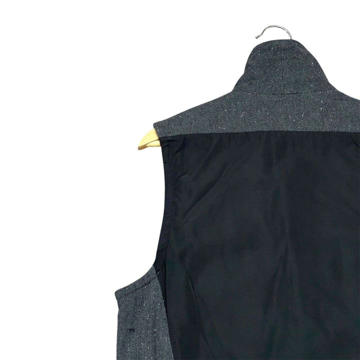 Diesel Vintage Diesel Wool Blend Buttoned Down Vest Size 42L - 15 Thumbnail