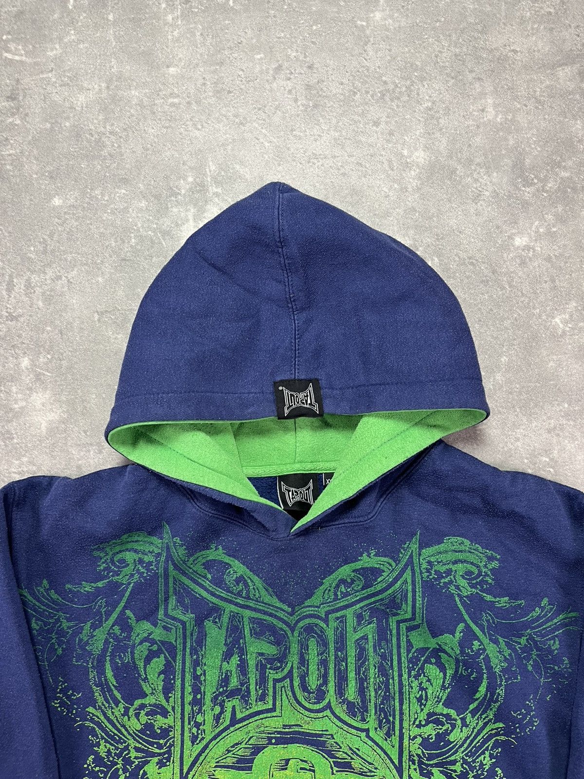 Tapout Tapout Big Tribal Logo Printed Hoodie XL XXL Affliction Size US XL / EU 56 / 4 - 7 Thumbnail