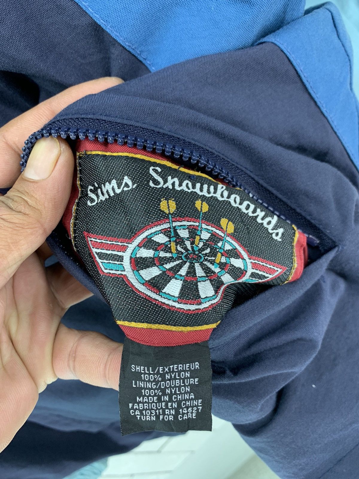 Vintage Vintage Sims Snowboards Reversible Jacket Size US XL / EU 56 / 4 - 5 Thumbnail