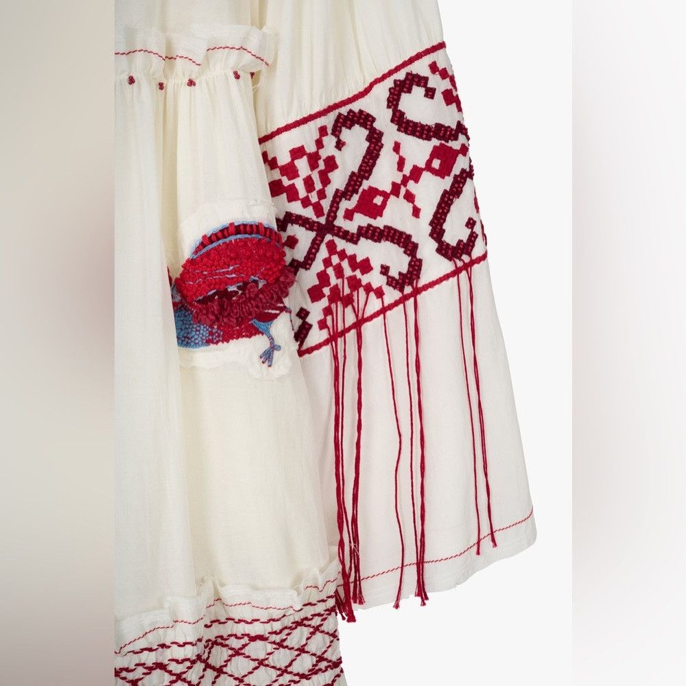 Zara Zara Atelier Embroidered Dress Limited Edition Size XS-S - Size XS / US 0-2 / IT 36-38 - 9 Thumbnail
