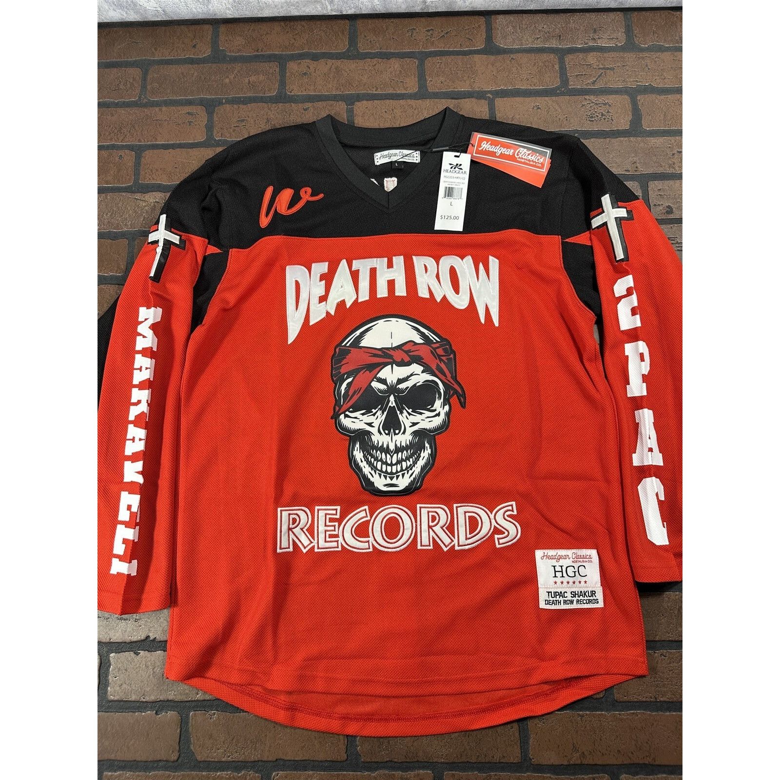 Other DEATH ROW RECORDS Hockey Jersey ~Never Worn~ M L XL 2XL Size US L / EU 52-54 / 3 - 1 Thumbnail