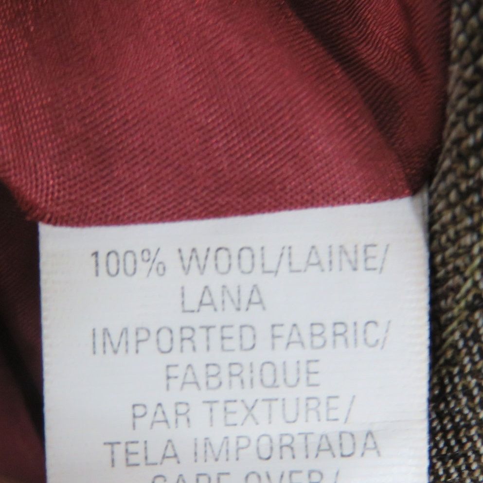 Anne Klein Anne Klein Brown Herringbone Vintage Blazer Jacket Size 6P Size S / US 4 / IT 40 - 6 Thumbnail