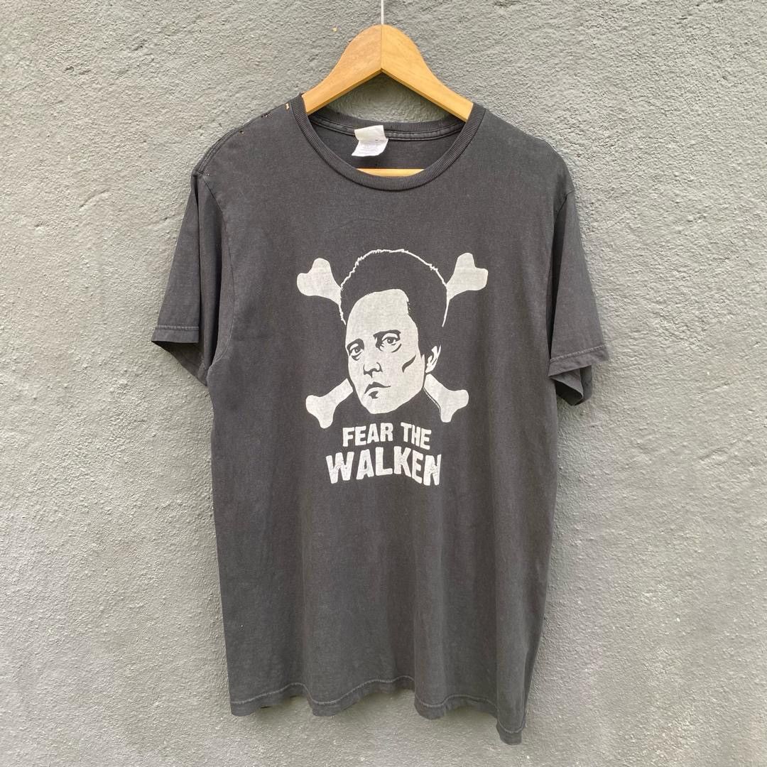 Thrashed Faded Distressed Fear The Walken Tee