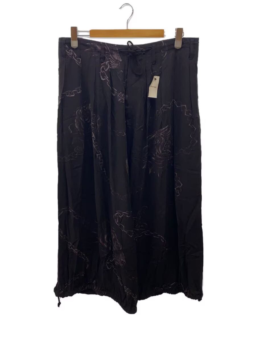 Yohji Yamamoto BLACK Scandal Yohji Yamamoto 19AW rayon pants HC-P93-224 Size US 37 - 1 Thumbnail