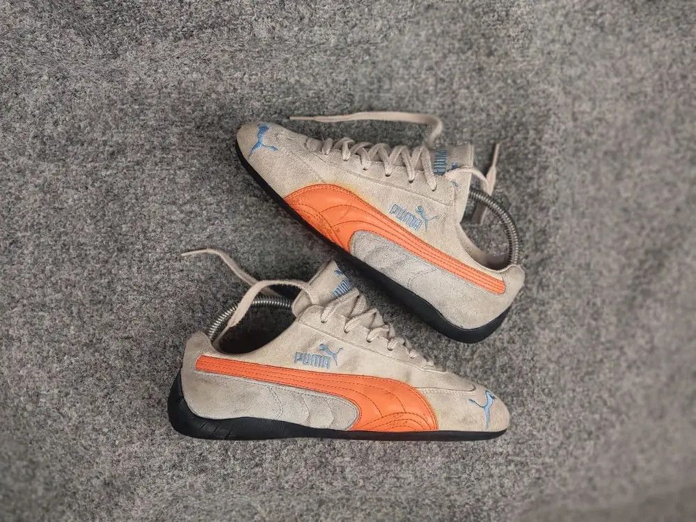 Puma Vintage Puma Speedcat OG Leather Shoes Sneakers Y2K Mostro Size US 7.5 / IT 37.5 - 2 Thumbnail