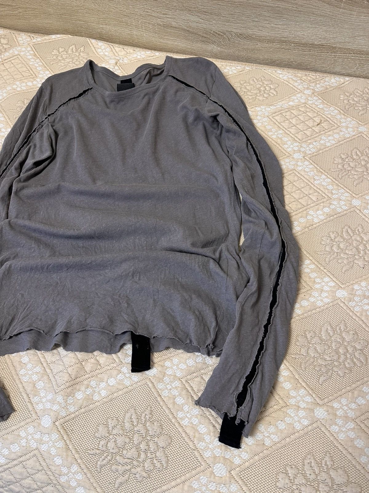 Thom Krom Thom Krom Avant Garde Black Grey Gray Not Rick Owens Shirt Size US M / EU 48-50 / 2 - 3 Thumbnail