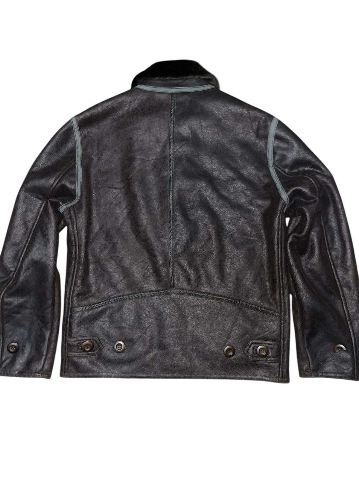 Comme Ca Ism COMME ÇA ISM Archival Faux Shearling Leather Jacket Size US M / EU 48-50 / 2 - 2 Thumbnail