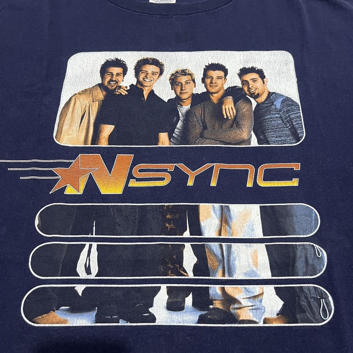 Band Tees 90s NSYNC N Sync Concert Tour Tee Justin Timberlake Size US XL / EU 56 / 4 - 3 Thumbnail