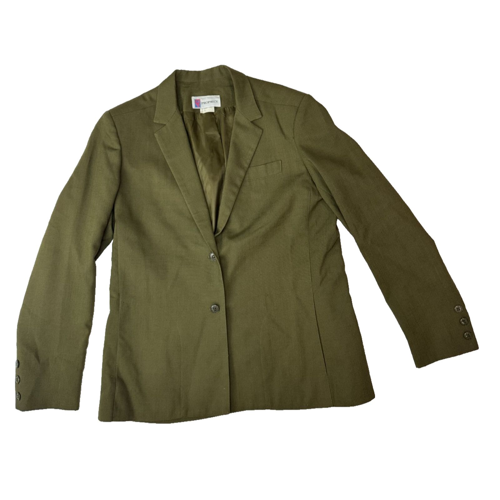 Other Vtg Dark Academia Prophecy Blazer Size 14 Minimalist Linen Size XL / US 12-14 / IT 48-50 - 1 Thumbnail