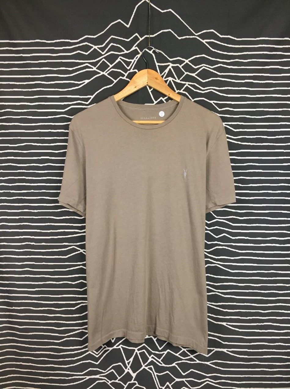Allsaints × Designer ALLSAINTS Embroidered Logo Casual Designer Tee Size US XL / EU 56 / 4 - 2 Thumbnail