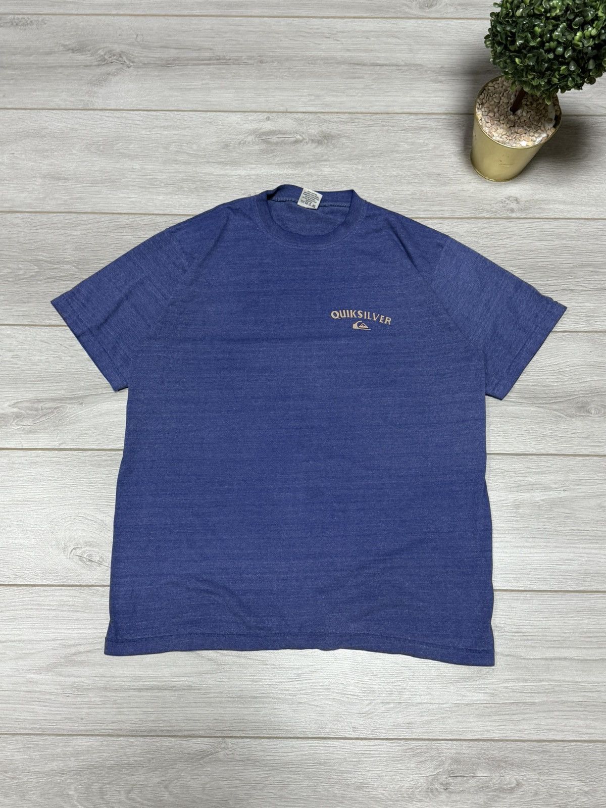Quiksilver Quilsilver USA surf vintage tee shirt big print logo Size US M / EU 48-50 / 2 - 7 Thumbnail