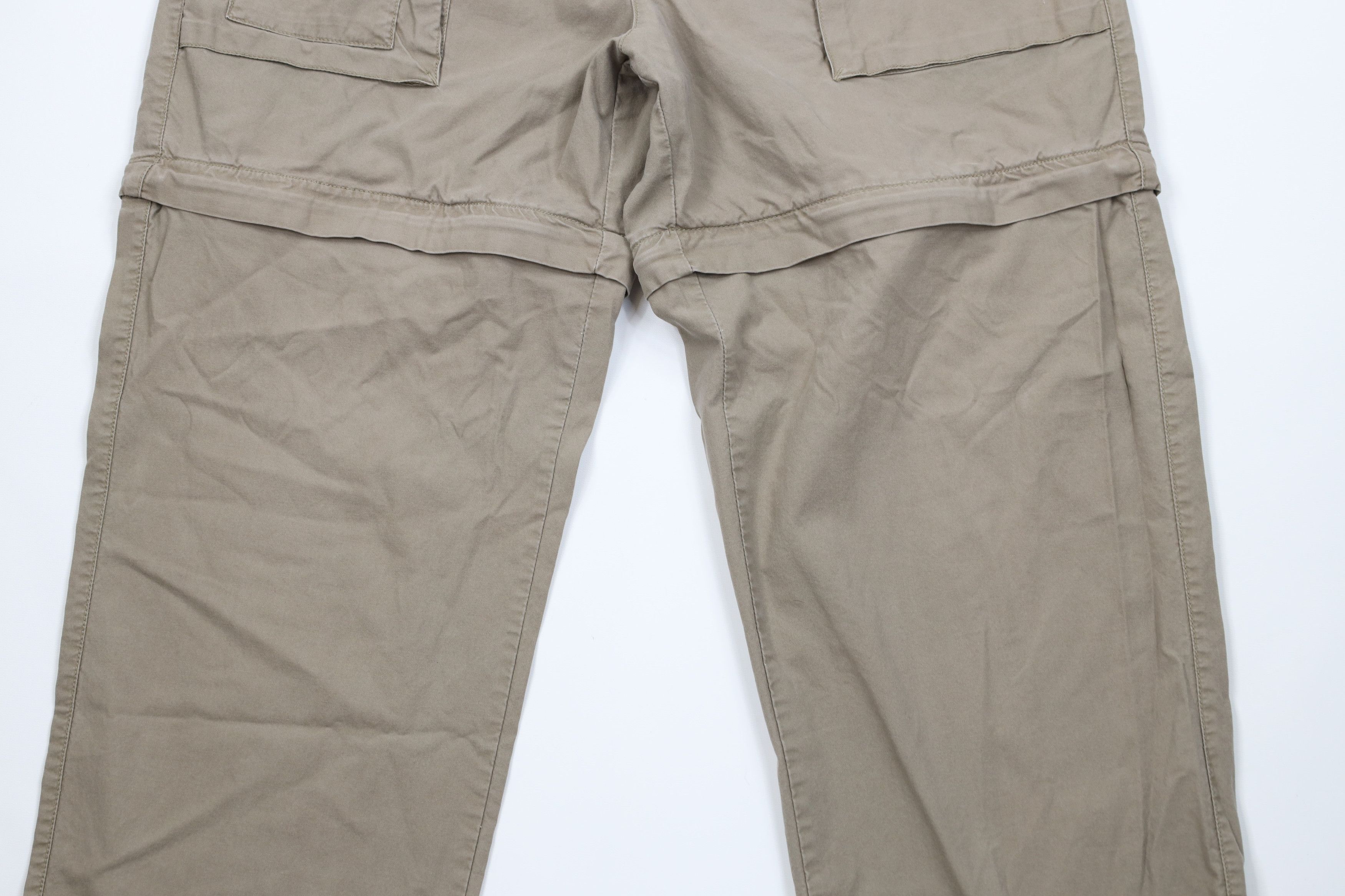 Cabelas Vintage Cabelas Convertible Cargo Pants Shorts Beige Size US 36 / EU 52 - 3 Thumbnail