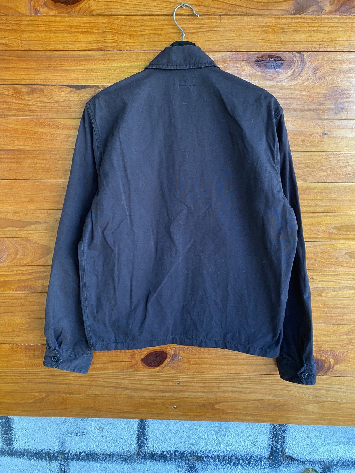 Lucky Brand Lucky Brand Black Cotton Jacket Red & White Racing Stripes Size US S / EU 44-46 / 1 - 11 Thumbnail