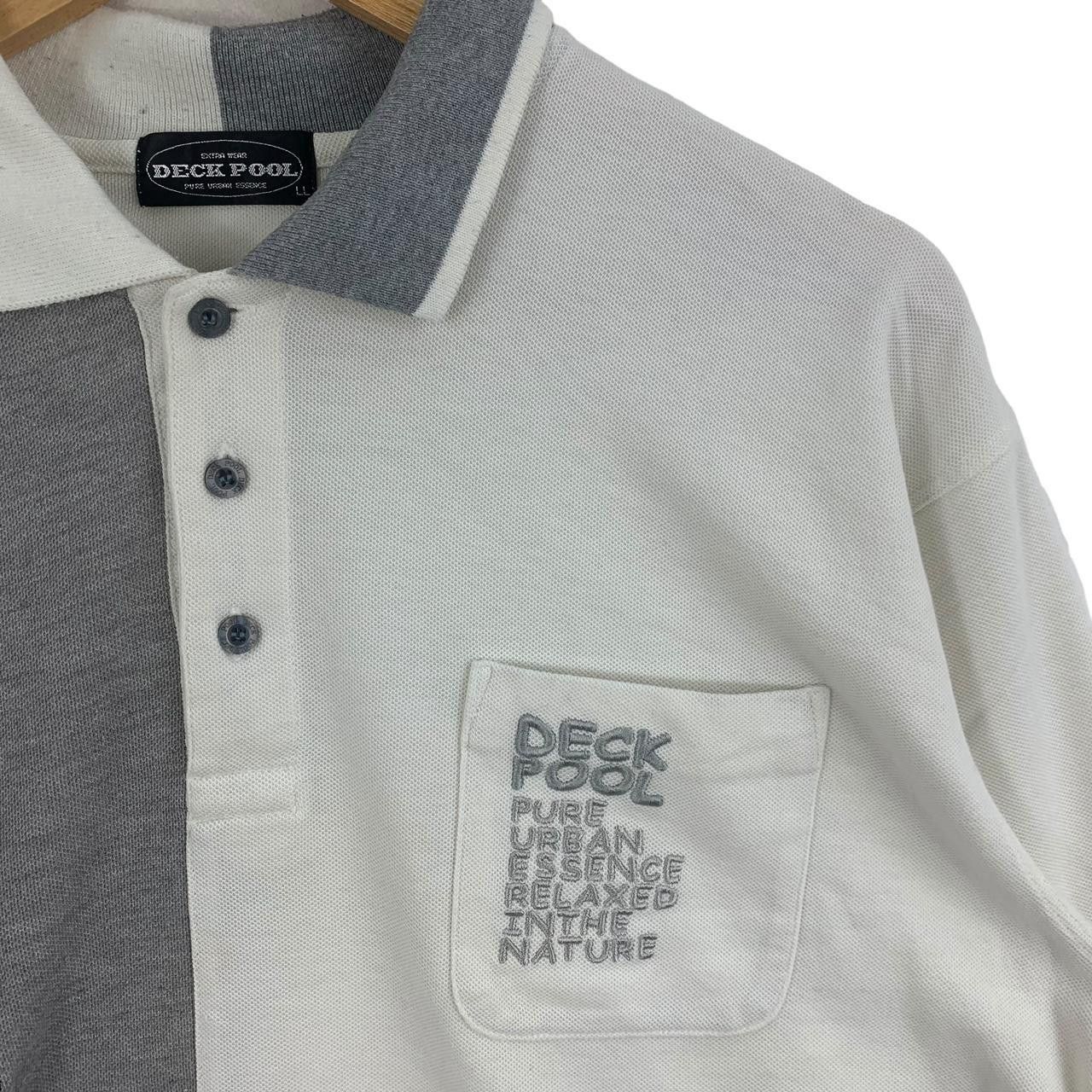 Vintage Vintage 90’ DECK POLO DOG Cartoon Pocket Polo Tee Shirt Top Size US XL / EU 56 / 4 - 5 Thumbnail