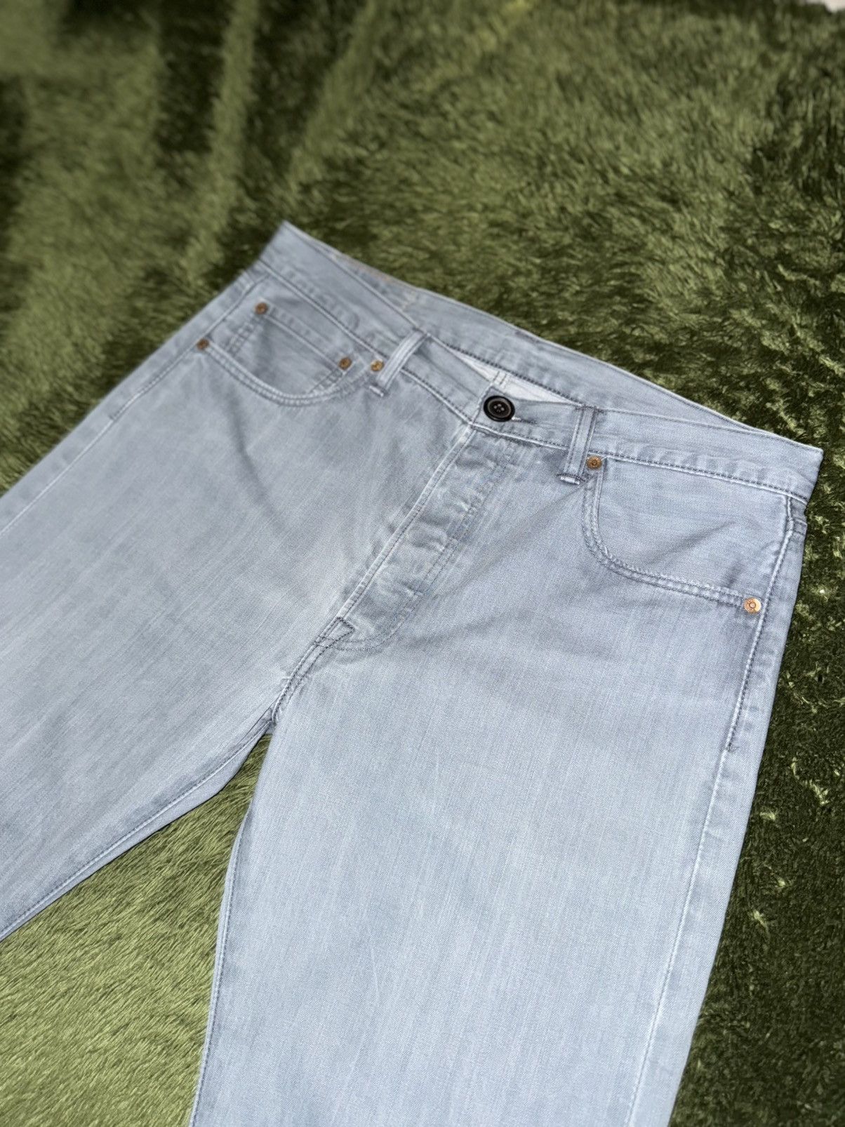 Levi's [W34/L34] Levi’s 501 Cotton Blend Leather Patch Denim Pants Size US 34 / EU 50 - 2 Thumbnail
