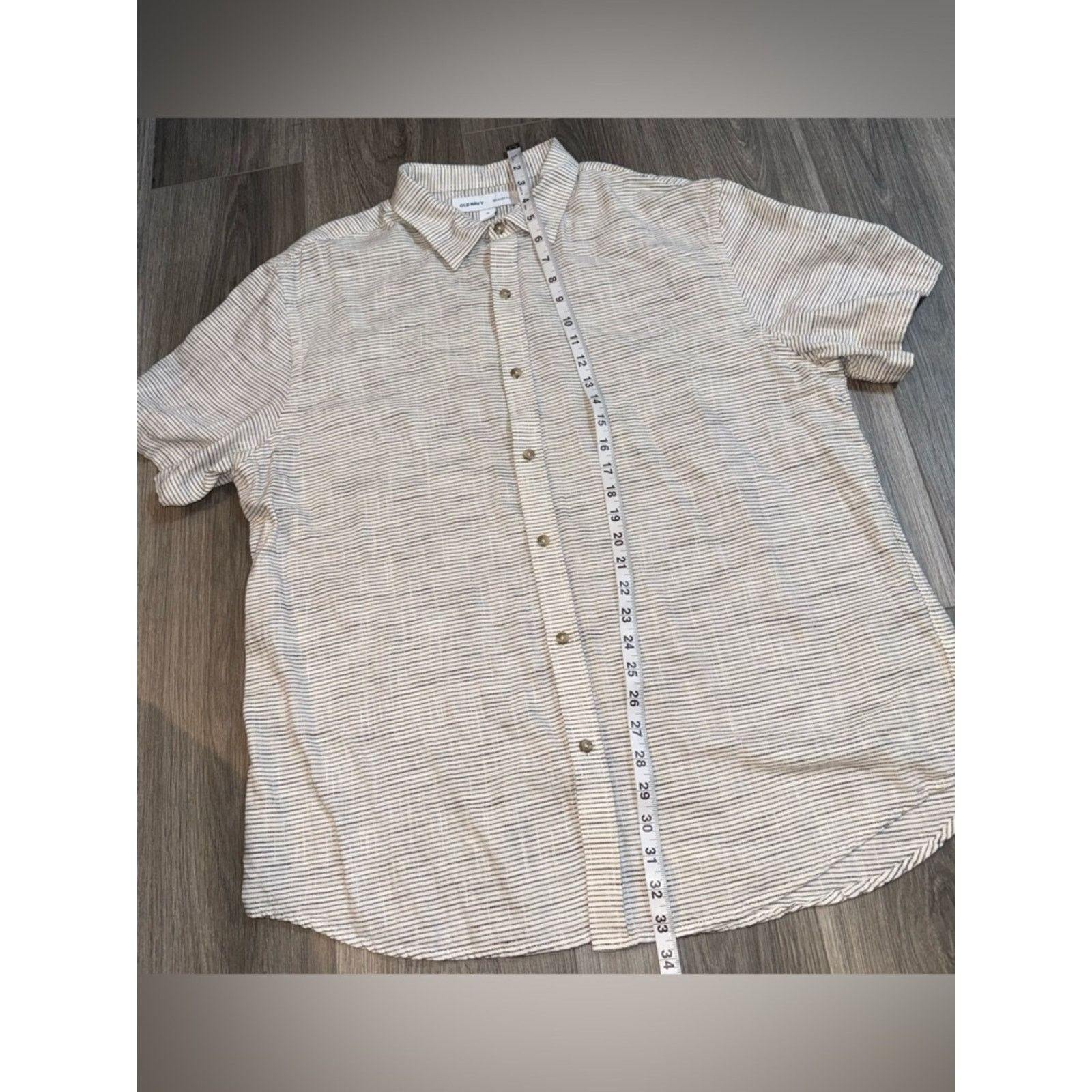 Old Navy Old Navy Cotton Relaxed Button Down Shirt Sz XL Preppy Golf Size US XL / EU 56 / 4 - 8 Thumbnail