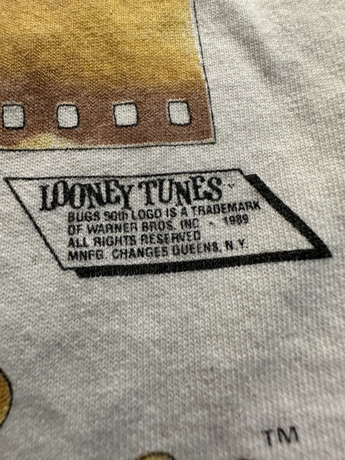 Vintage × Warner Bros 1989 Happy Birthday Bugs 50th Anniversary Graphic Tee Size US L / EU 52-54 / 3 - 4 Thumbnail