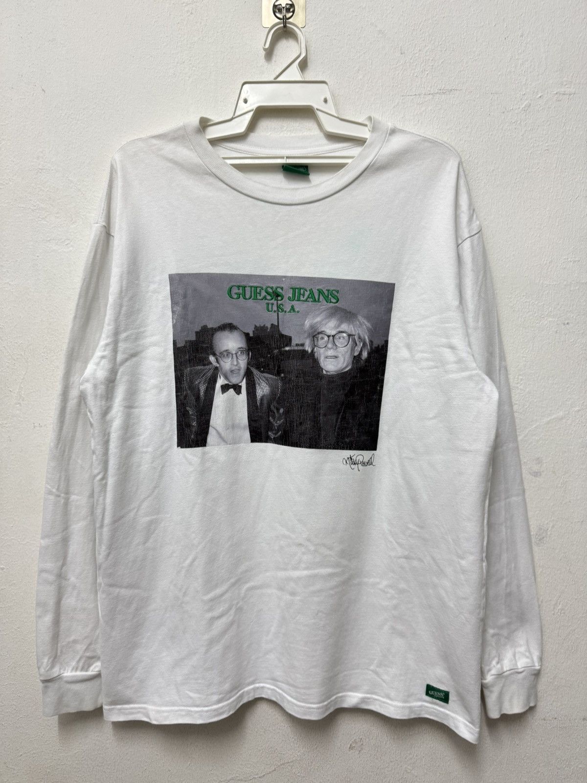 Guess Vintage Andy warhol x Keith haring Photo by Ricky Powell Size US M / EU 48-50 / 2 - 1 Thumbnail