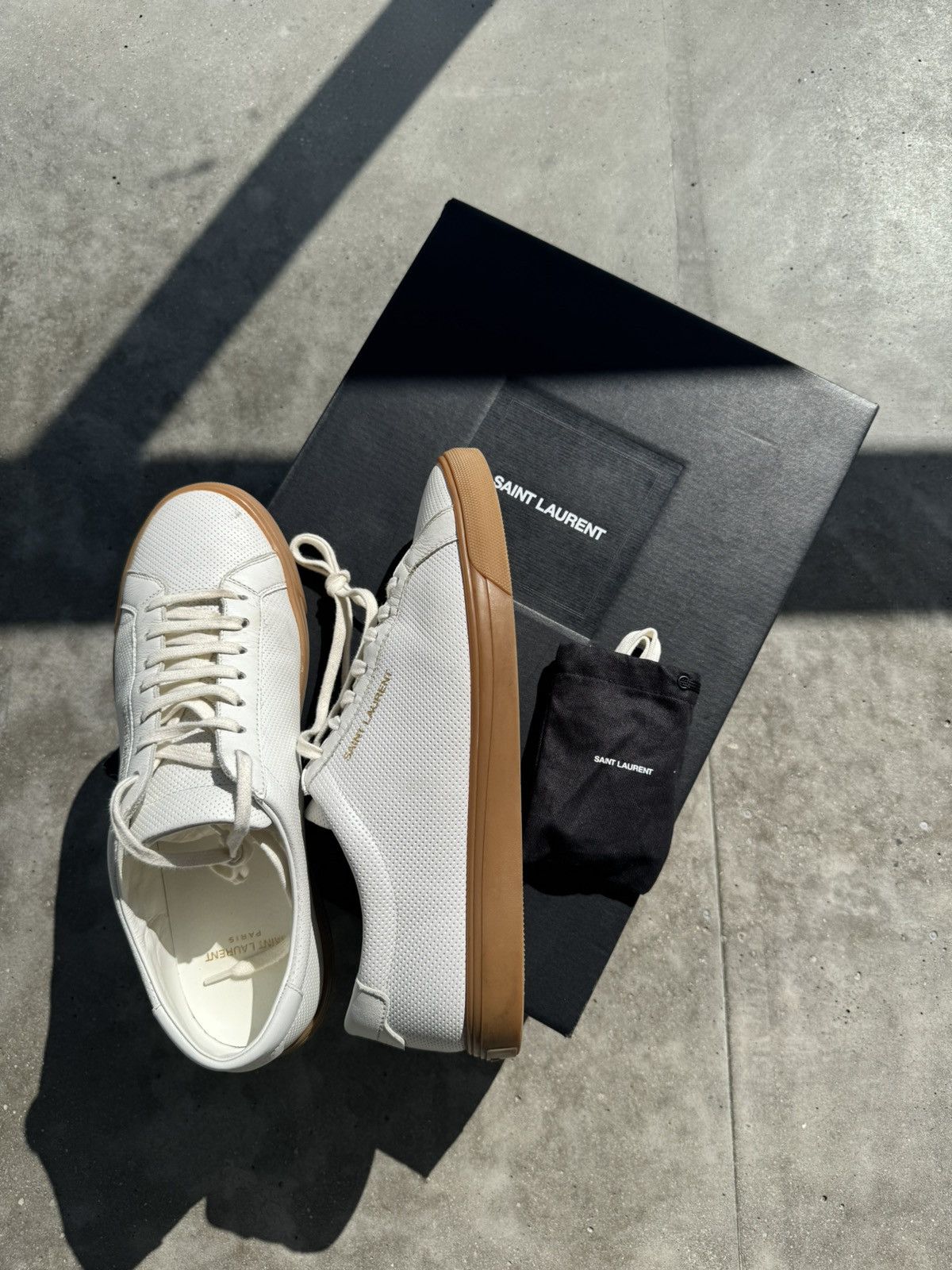 Saint Laurent Paris SLP Saint Laurent Court “Andy” SL/06 Sneakers hype Size US 8 / EU 41 - 6 Thumbnail
