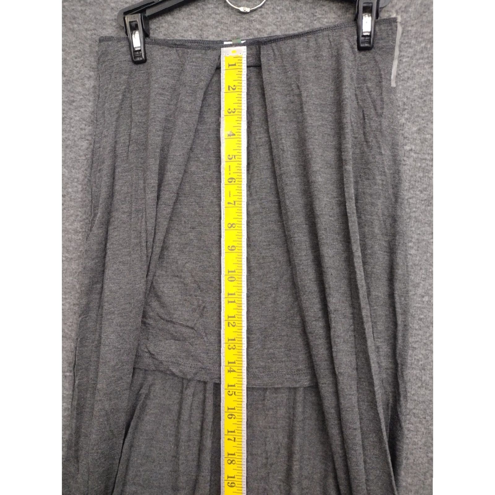 Vintage Codigo Women's Gray Skirt Maxi Wrap Around M size Size 32" / US 10 / IT 46 - 5 Thumbnail