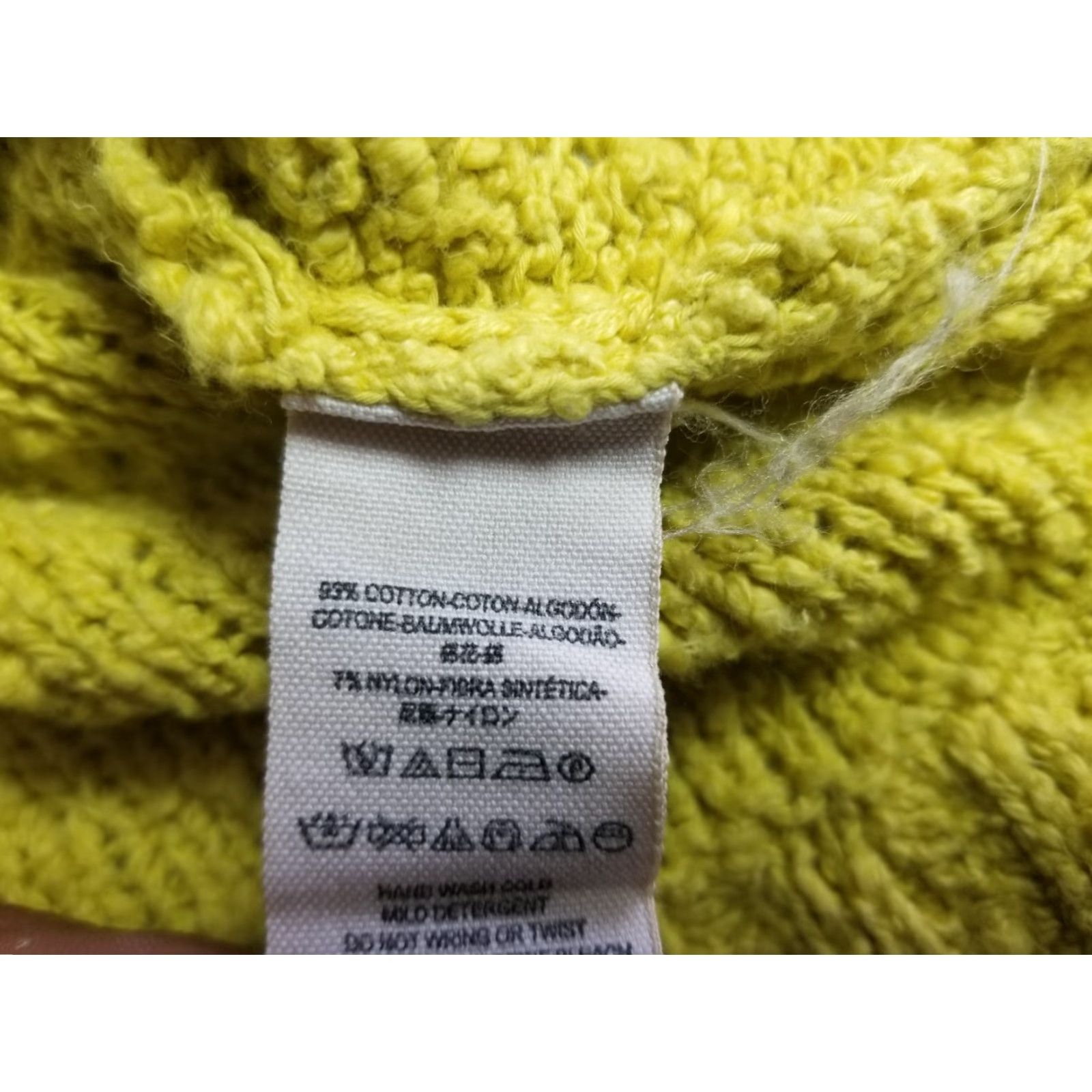 Free People Free People Sweater Open Shoulder Long Sleeve Yellow XS Knitted Pullover Women Open Knit style Open Sleeve|XS|Yellow Size XS / US 0-2 / IT 36-38 - 7 Thumbnail