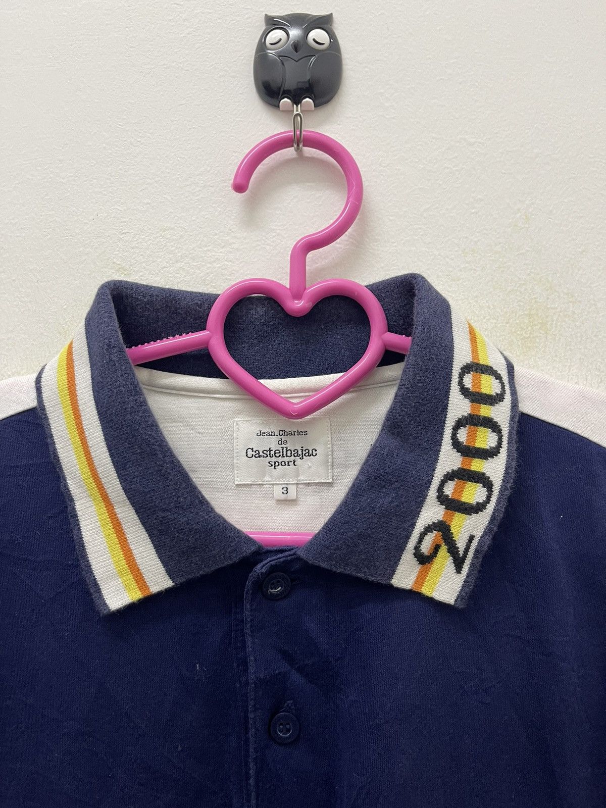 Jean Charles De Castelbajac Rare 2000 Vintage JEAN CHARLES DE CASTELBAJAC SPORT Polo Size US M / EU 48-50 / 2 - 5 Thumbnail
