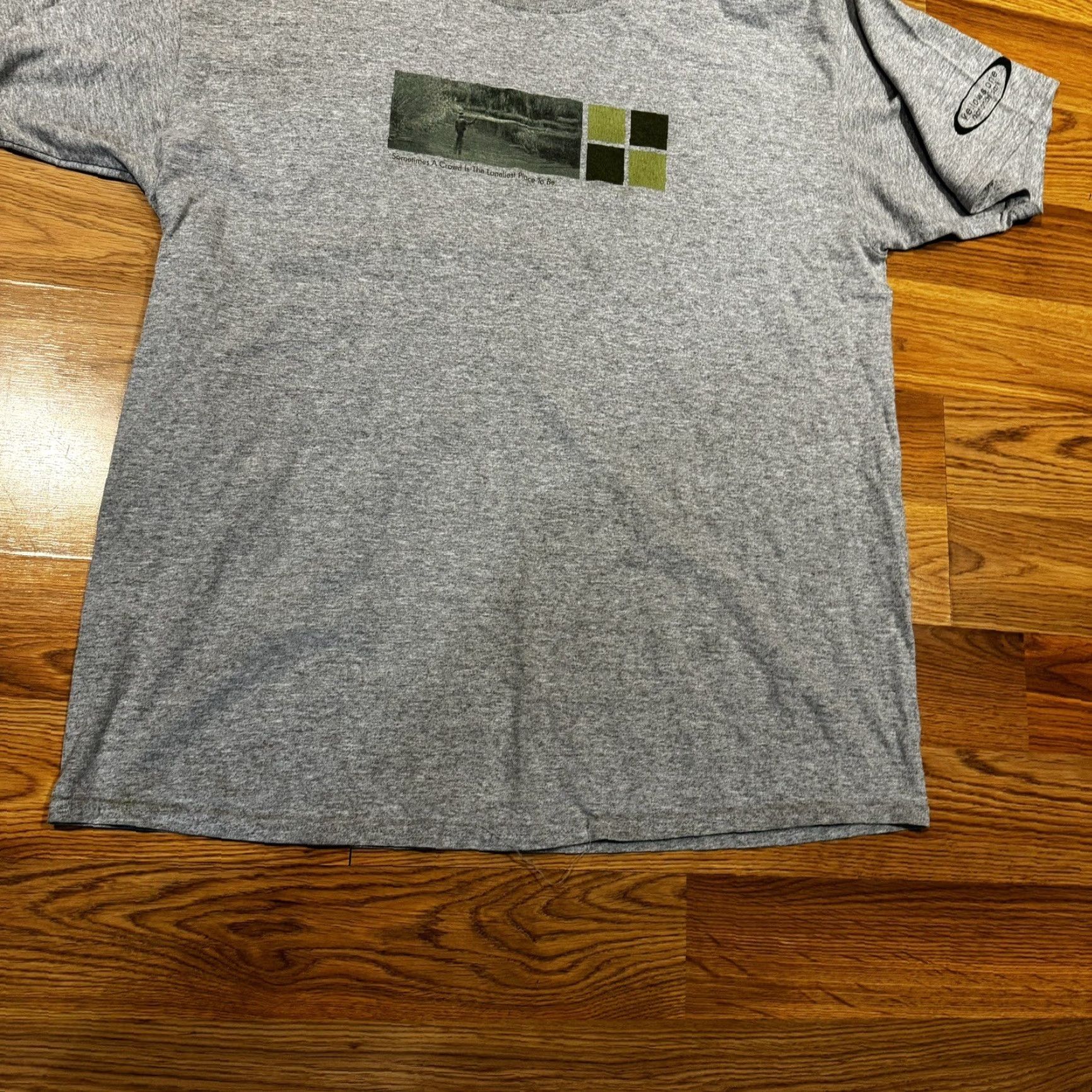Vintage VINTAGE Huge Sport Fishing Yellowstone National Park Y2K Heather Gray Shirt XL Size US XL / EU 56 / 4 - 6 Thumbnail