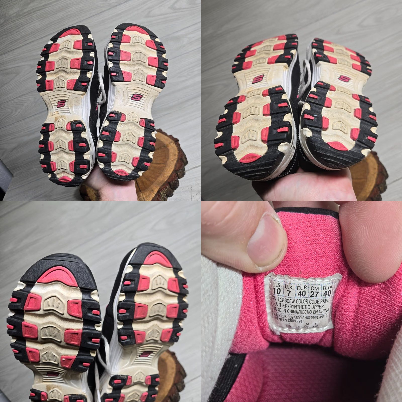 SKECHERS Skechers D’Lites Sneakers Women’s Size 10 Memory Foam Air Cooled Leather Multicolor Wide W Walking Running Shoes Size US 10 / IT 40 - 8 Thumbnail