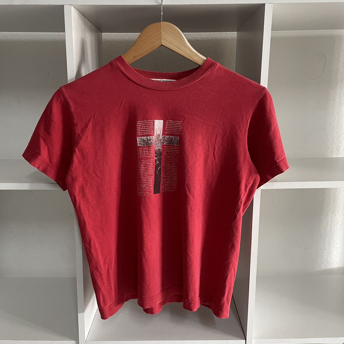 If Six Was Nine 90s Studio Kiriiku Gothic Punk Cross Tee Size US S / EU 44-46 / 1 - 1 Thumbnail