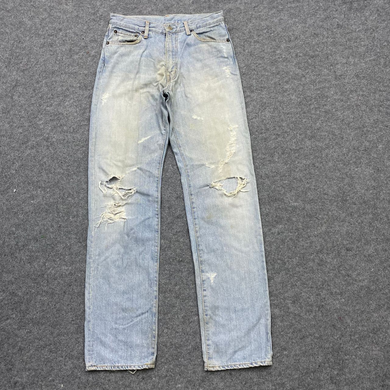 If Six Was Nine 💥Best Offer💥Vintage Blue Way Distressed Denim Size US 30 / EU 46 - 1 Thumbnail