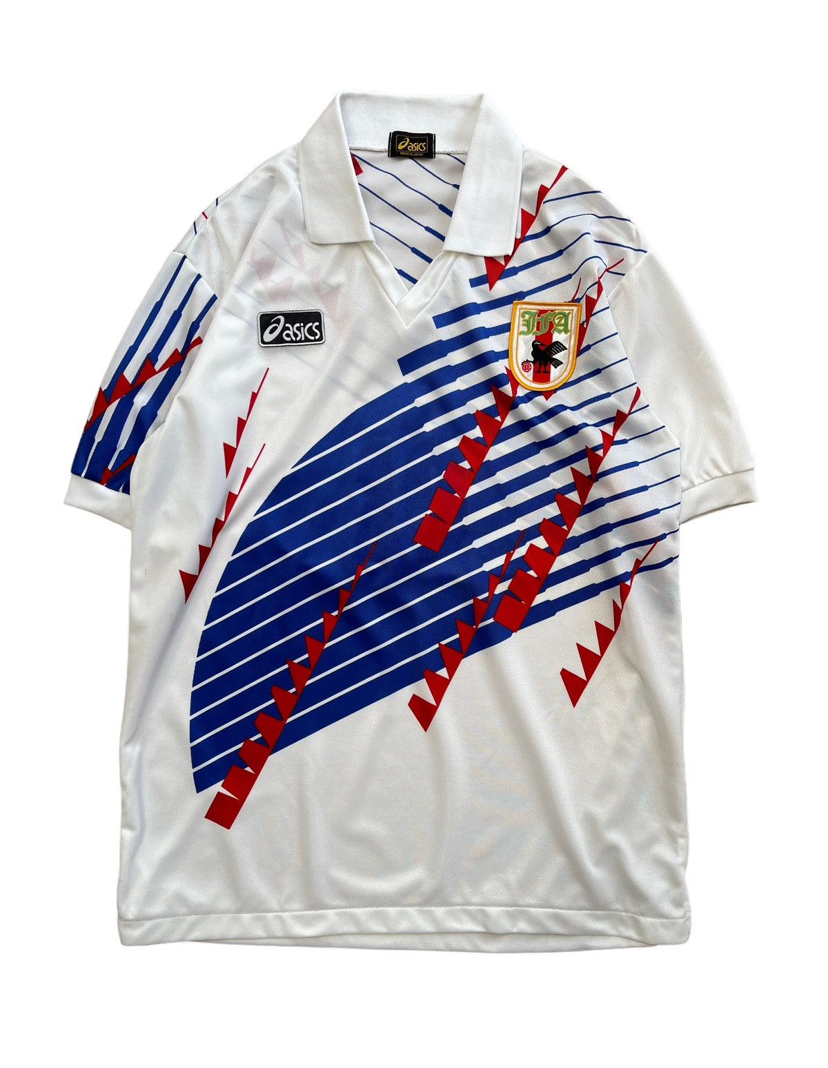 image of Fifa World Cup x Soccer Jersey Vintage 1994 Japan World Cup Jfa Jersey in White, Men's (Size Large)