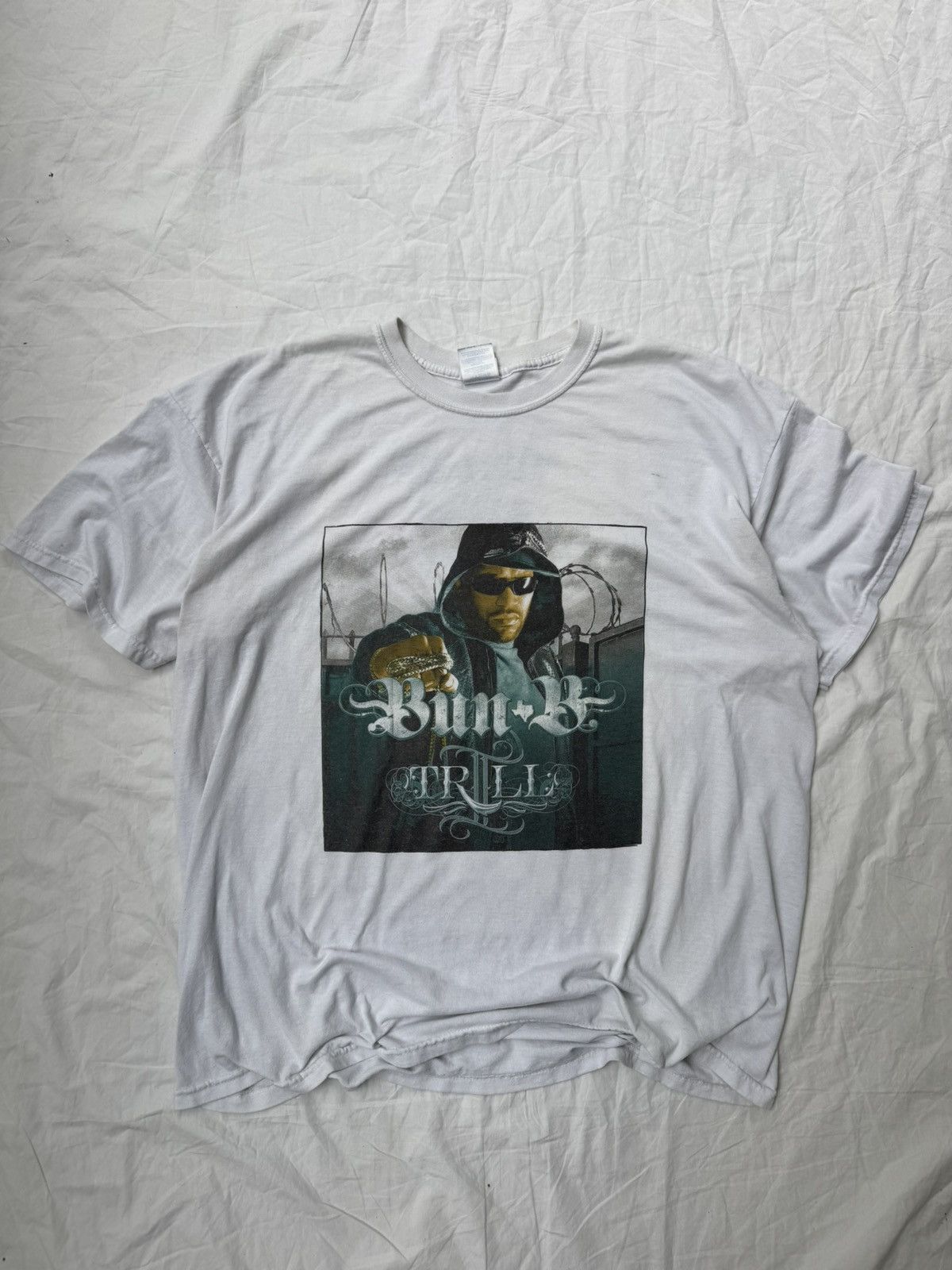 Rap Tees Vintage Y2K Rap Alot Fubu Bun B Rap T shirt Rare Size US XL / EU 56 / 4 - 3 Thumbnail