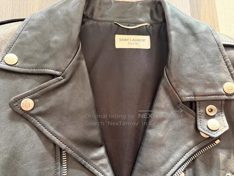 Saint Laurent Paris Saint Laurent Paris Leather Jacket Size US M / EU 48-50 / 2 - 5 Thumbnail
