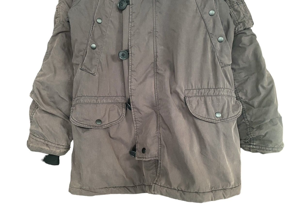 Alpha Industries Vtg MARGARET HOWELL x ALPHA Faded Hoodie Jacket Zipper Size US M / EU 48-50 / 2 - 6 Thumbnail