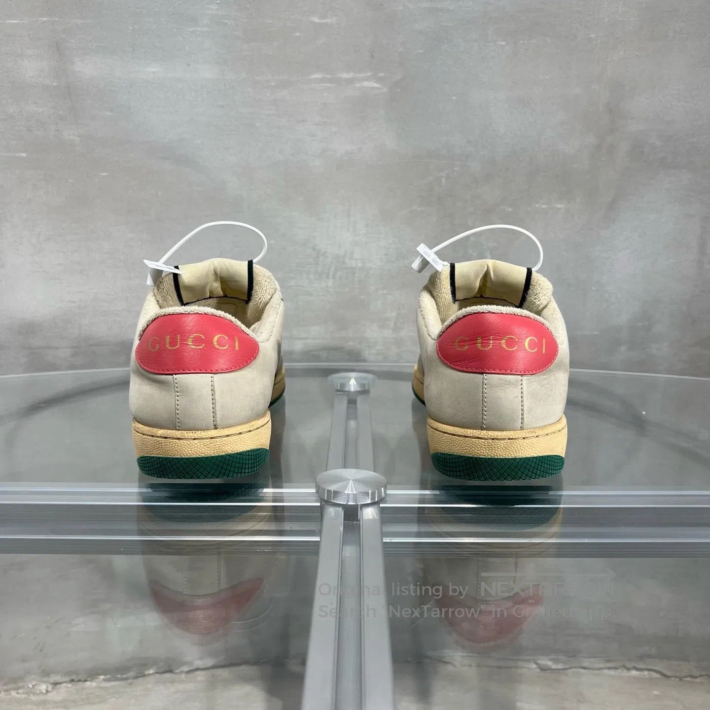 Gucci Guicci Dirty shoes with a pink tail Size US 6.5 / IT 36.5 - 5 Thumbnail