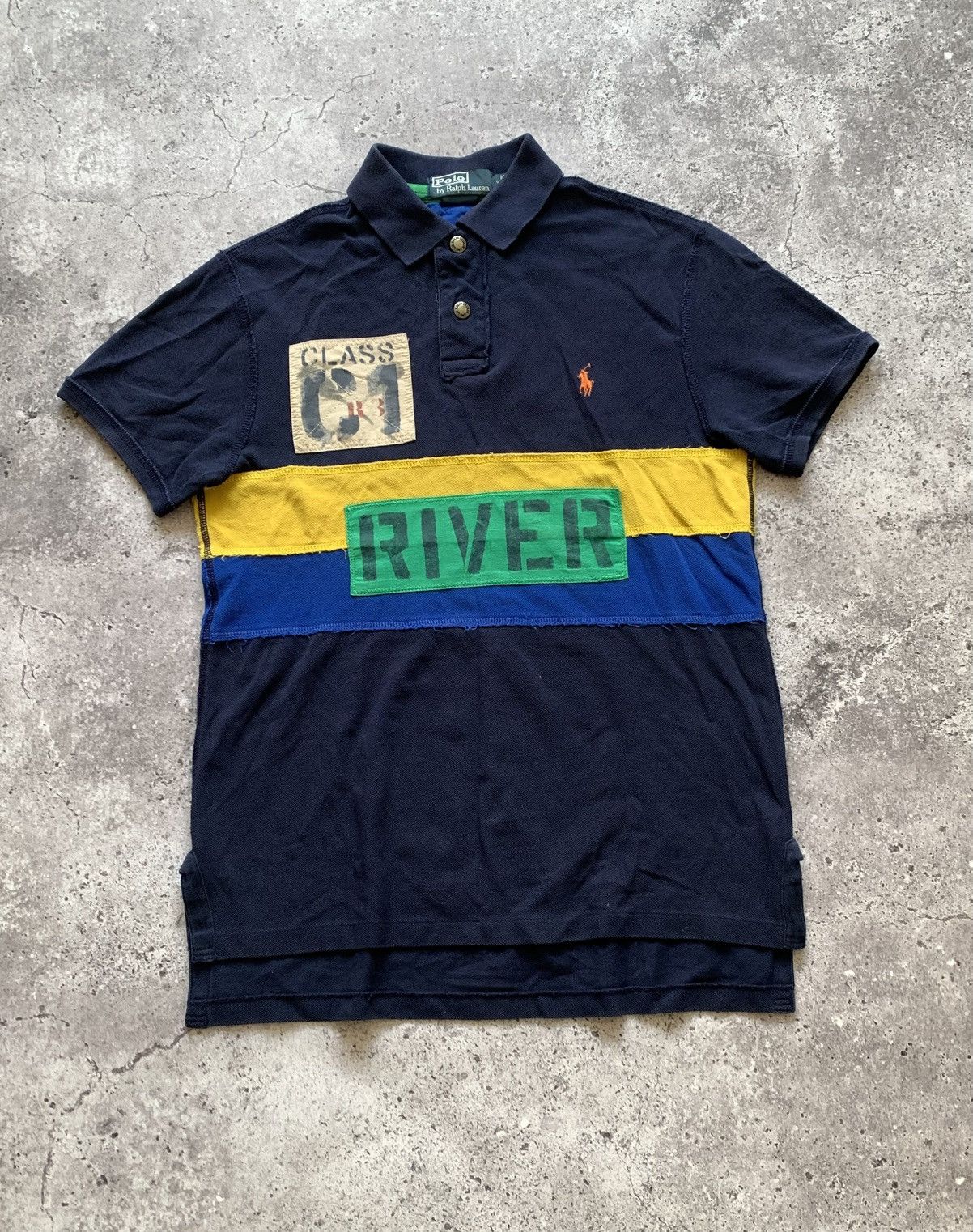 Polo Ralph Lauren 🔥VINTAGE POLO RALPH LAUREN CLASS C1 RL RAFTING POLO T-SHIRT Size US S / EU 44-46 / 1 - 2 Thumbnail