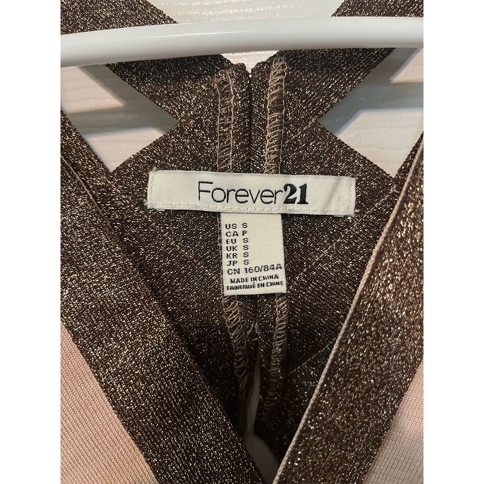 Forever 21 Forever21 Mini Bodycon Sleeveless Dress size small Size S / US 4 / IT 40 - 4 Thumbnail
