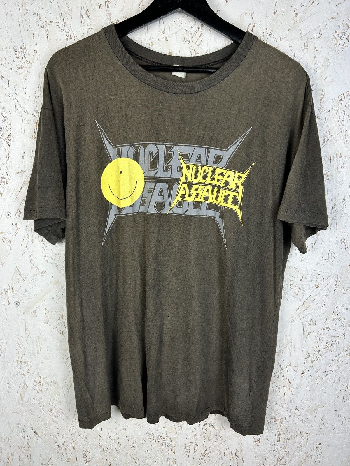 Band Tees 90s Nuclear Assault 1990 Mad Monsters Party Vol 2 Metal Tee Size US M / EU 48-50 / 2 - 1 Thumbnail