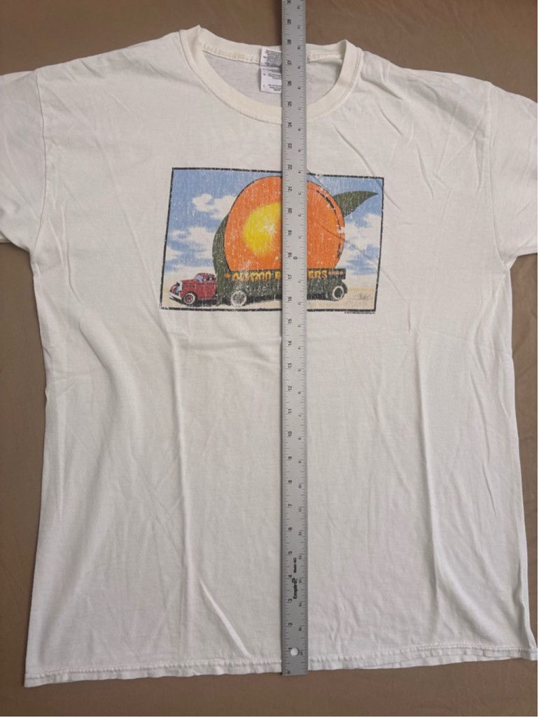 Gildan Men's Gildan Graphic T-shirt Size L White Peach Truck Size US L / EU 52-54 / 3 - 5 Thumbnail