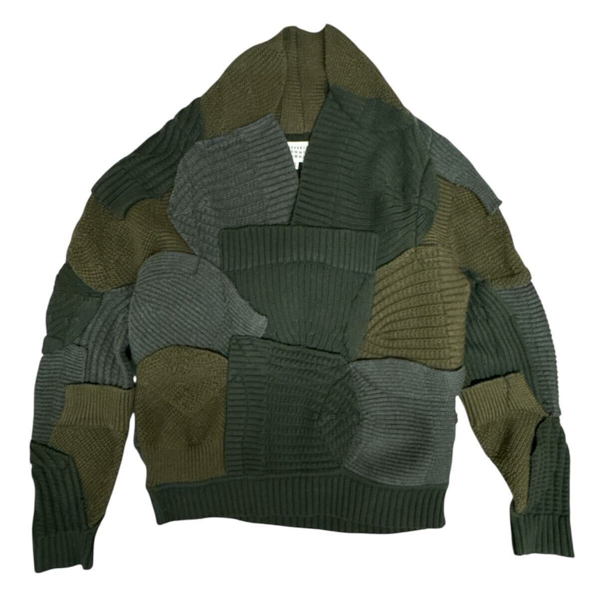 Maison Margiela AW13 Artisanal Reconstructed Beanie Sweater Size US M / EU 48-50 / 2 - 1 Thumbnail