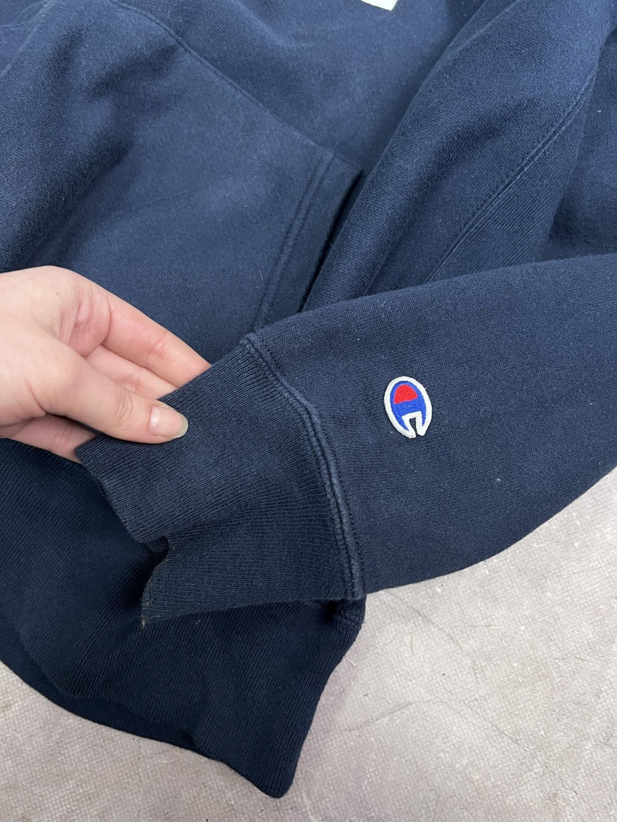 Champion Champion Hoodie Blue Football Port kanye west yeezy Style Size US XL / EU 56 / 4 - 5 Thumbnail