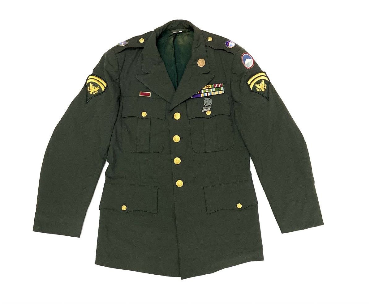 Vintage VINTAGE DLA US MILITARY COAT. Size 38L - 1 Thumbnail