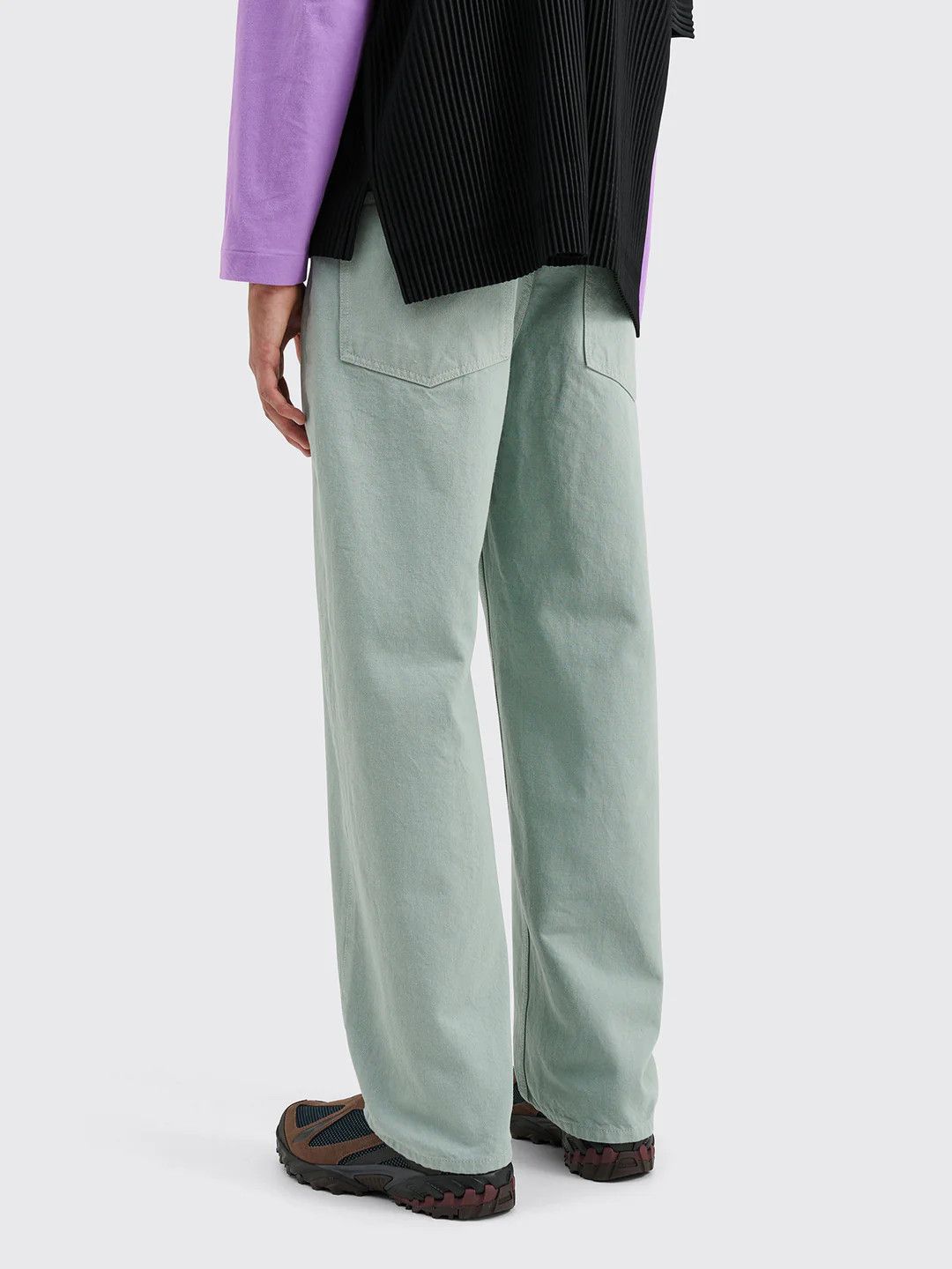 Tres Bien 💚 Très Bien Everywear Twisted 5 Pocket Work Pant Size US 30 / EU 46 - 3 Thumbnail