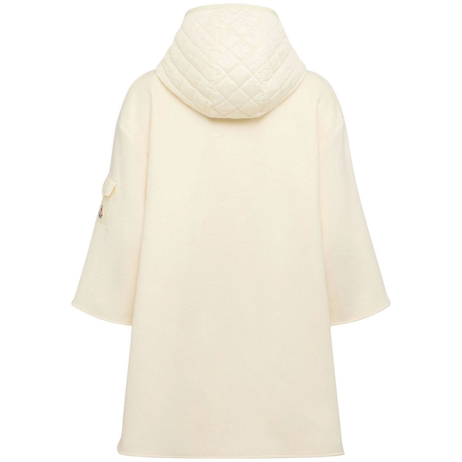Moncler MONCLER $1650 White Wool Cape New Size ONE SIZE - 2 Thumbnail