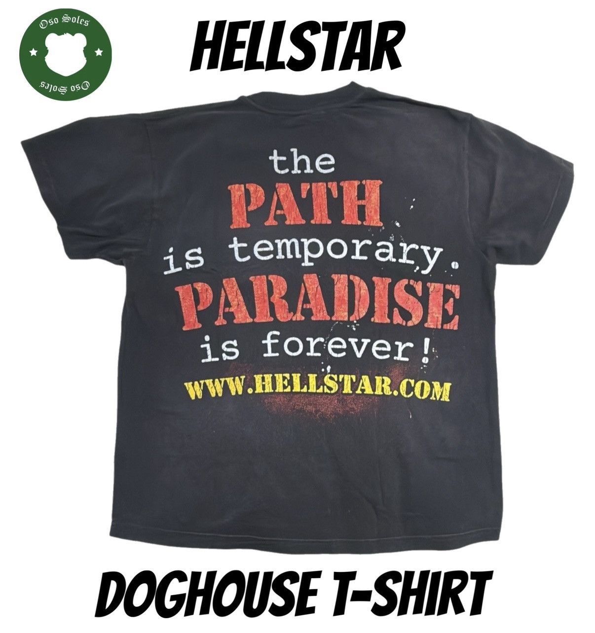 HELLSTAR Hellstar Doghouse T-shirt Medium Size US M / EU 48-50 / 2 - 3 Thumbnail