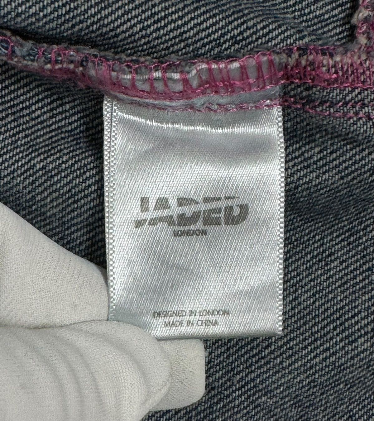 Jaded London Jaded London Stright Jeans Baby Girl Graffiti Printed Size 30" / US 8 / IT 44 - 10 Thumbnail