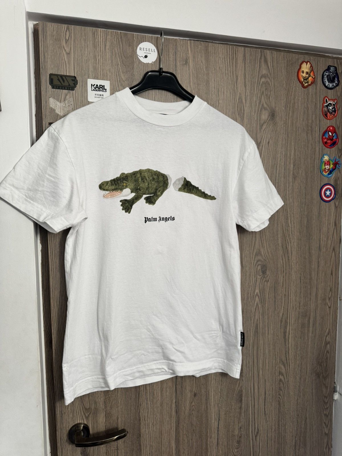 Palm Angels Crocodile print tee